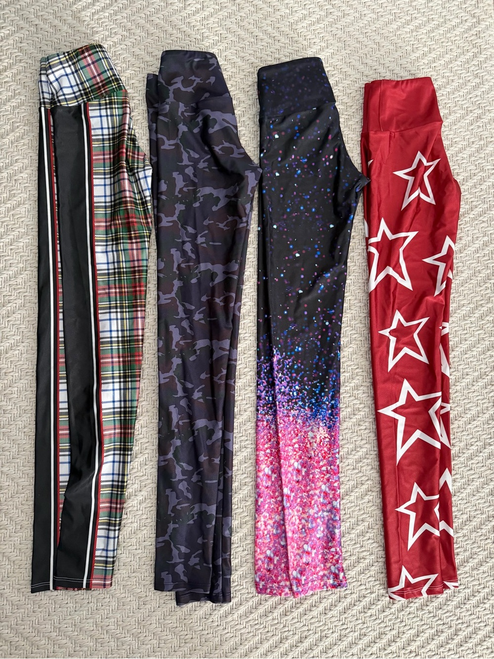 Goldsheep Clothing Mega Lot – 17 Leggings + XS Bomber Jacket – New – Rare Prints